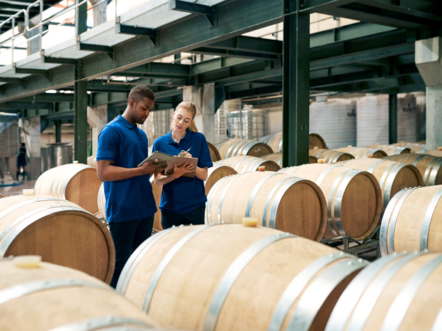 La logistica per vino, alcolici e bevande